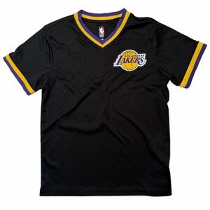 Los Angeles Lakers Black Warm Up Jersey